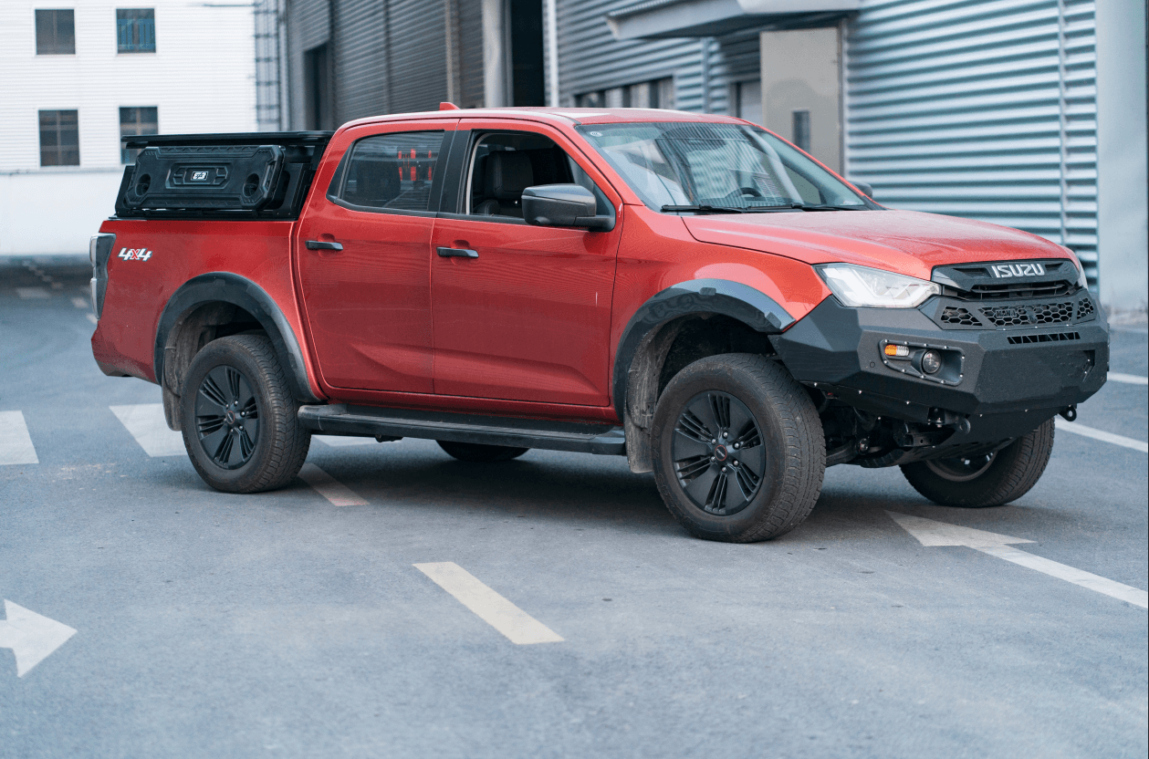 五十鈴 D-max 后斗：杭程智能模塊化改裝，重塑皮卡新可能